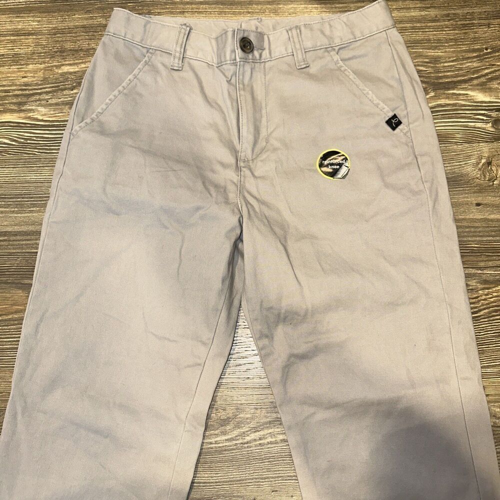 Art Class Boys Chino Tan Pants. Size 12. Flaw NWOT. P